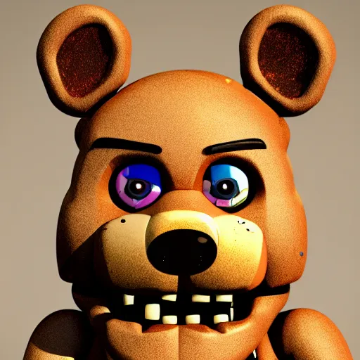 Freddy animatronic from Five Nights at Freddy's.