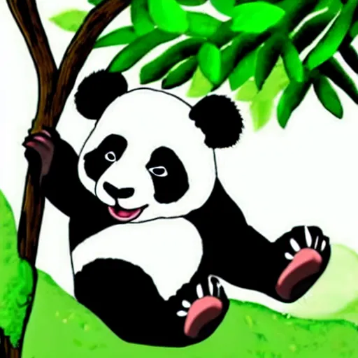 cute cartoon baby panda in the Chinese jungle, Ghibli, | Stable Diffusion |  OpenArt