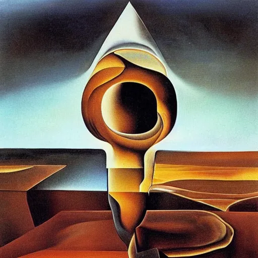 Image similar to quake by salvador dali