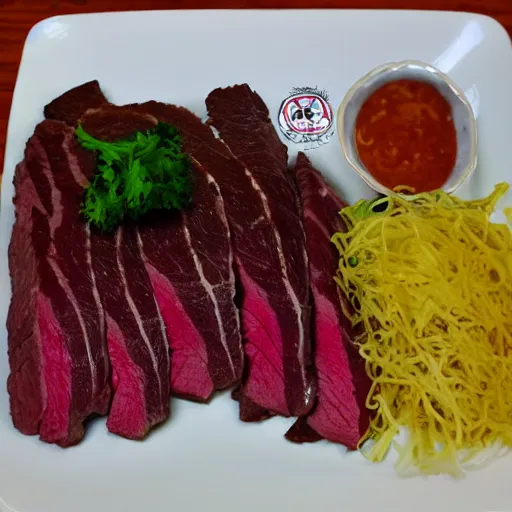 Image similar to samurai cut beef