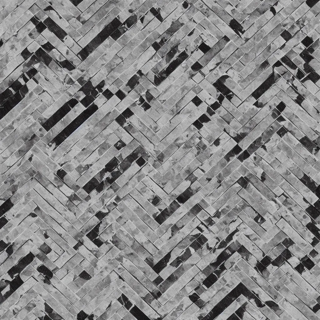 Image similar to dystopian floor tile texture, white and black