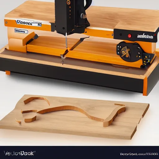 Image similar to vector woodworking maker