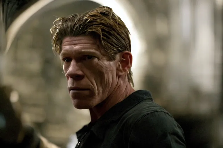 film still of Thomas Haden Church as Eddie Brock in | Stable Diffusion