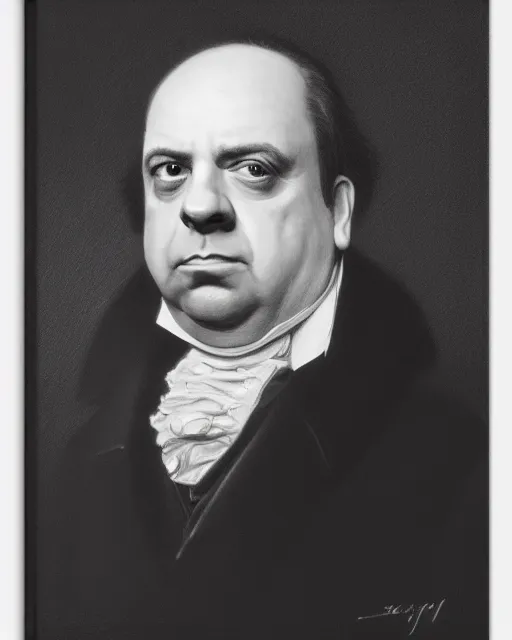 Image similar to upper body portrait of paul giamatti! as united states president john quincy adams, 1 8 2 7, paul giamatti!, sideburns, muttonchops, official portrait, oil on canvas by anton otto fischer, trending on artstation