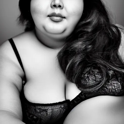 Image similar to etheral obese beauty photographed with x 1 d ii 5 0 c