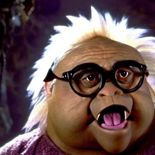 film still of danny devito wearing his glasses as | Stable Diffusion ...