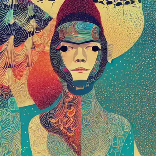 Prompt: happiness by Victo Ngai and Afshar Petros