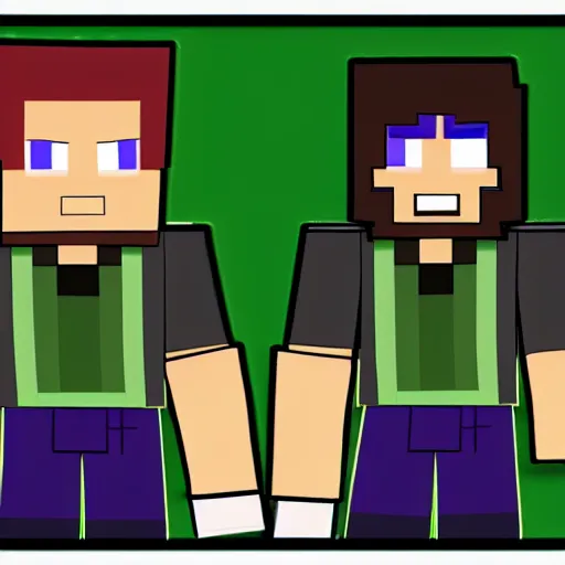 Prompt: minecraft steve in the style of danganronpa, 8k