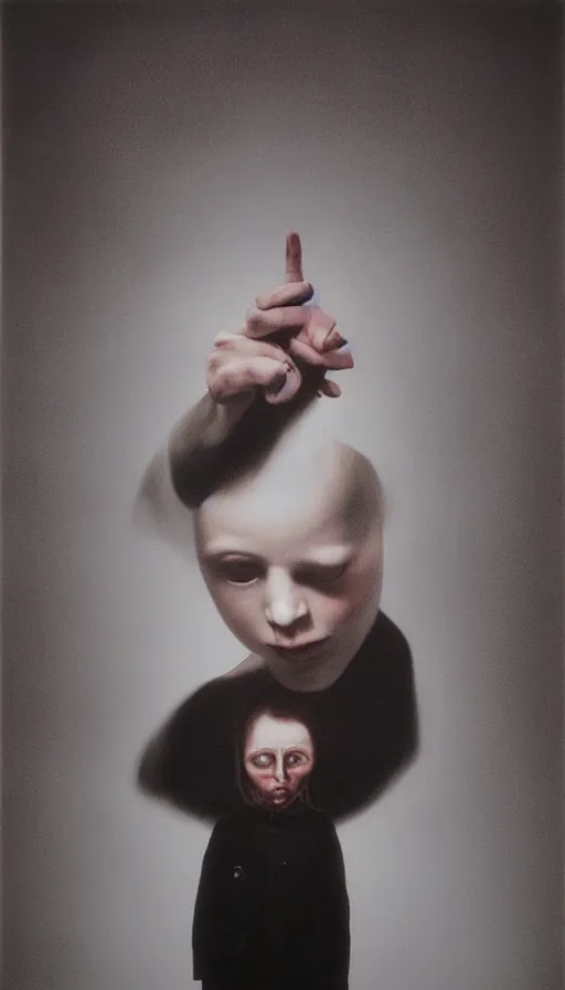 Prompt: techno artwork, by gottfried helnwein