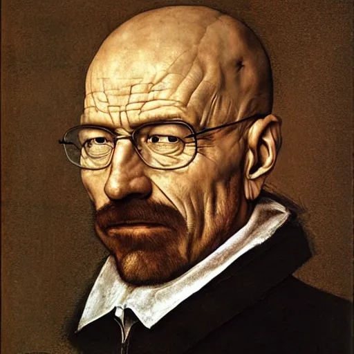 Image similar to giuseppe arcimboldo walter white