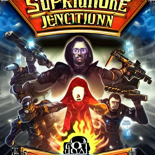 Image similar to super box art for Insurrection January 6th, the game