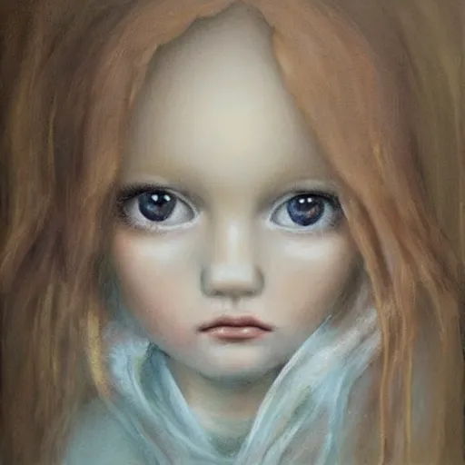 Prompt: painting by nicoletta ceccoli, 2012