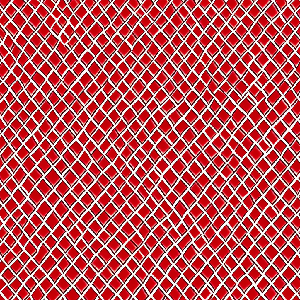 Prompt: red and white symmetric triangles texture, 4k