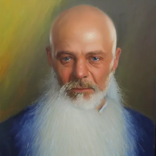 Prompt: Vladimir Zhirinovskiy, oil paint