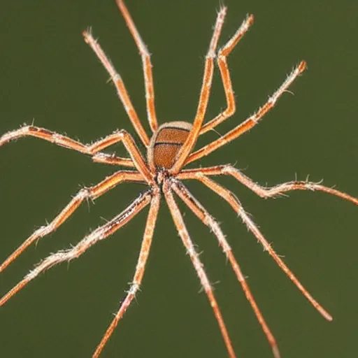 Prompt: A Brown Recluse Spider Making Art Out Of Its Webs, In The Style Of Vincent Van Gough