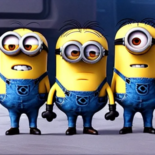 Image similar to minions in a star wars movie