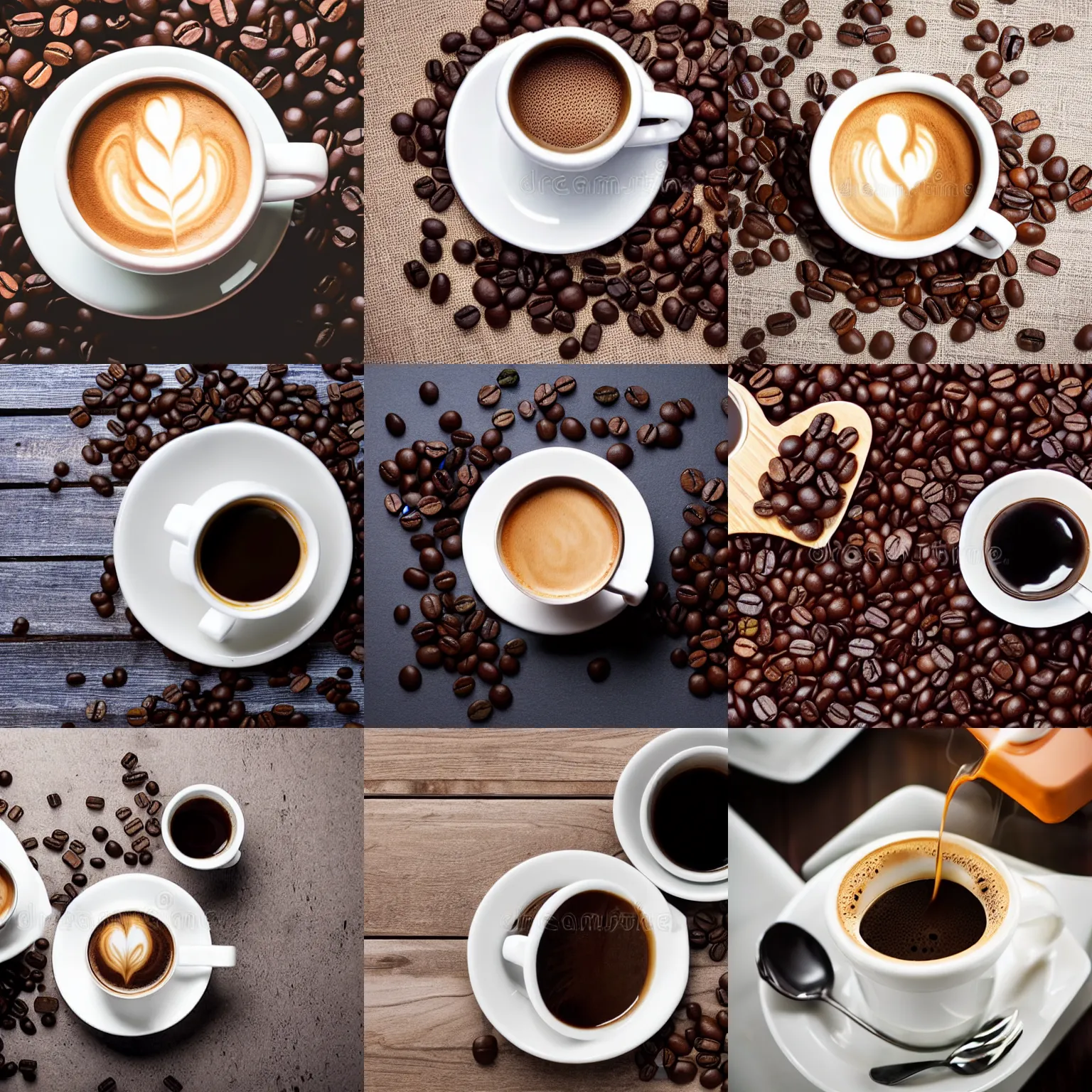 delicious exquisite cup of coffee, professional photo | Stable ...