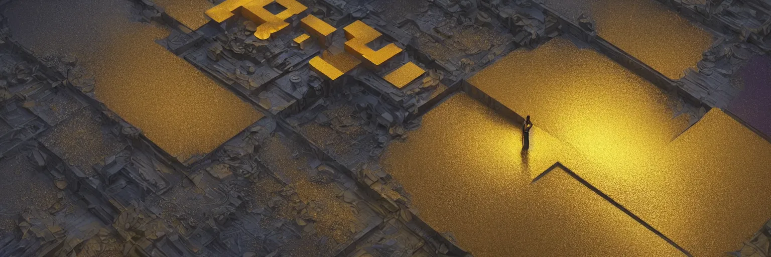 Image similar to techno art by filip hodas, armor garden, glowing gold, dark purple shadows