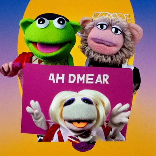 Prompt: !dream pig as a Muppet in the by Micah Ulrich