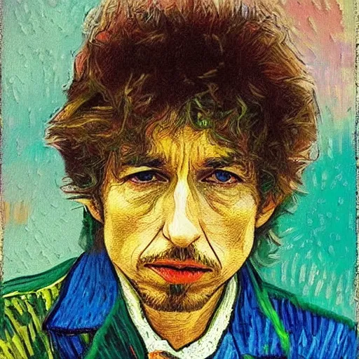 an artistic portrait of bob dylan, high quality, | Stable Diffusion ...