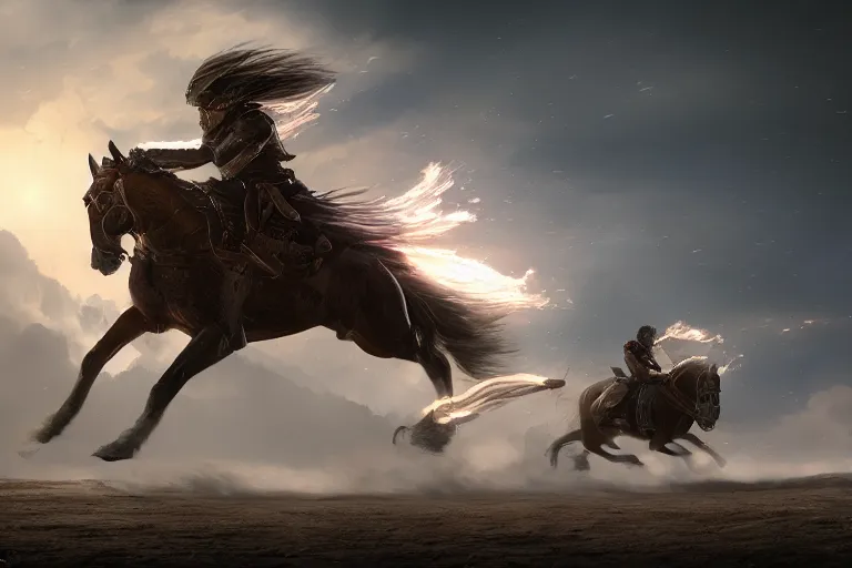 Image similar to the very essence of speed, 8 k, volumetric lighting, smooth, highly detailed, digital illustration, in the style of epic fantasy and sci fi