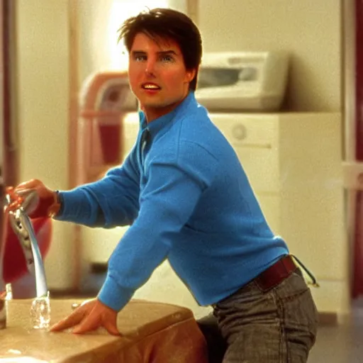 Prompt: tom cruise as jerry maguire