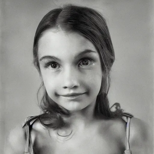 Prompt: half - length portrait of girl, fine art portrait photography by richard avedon
