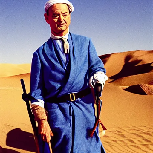 Image similar to bill murray as lawrence of arabia