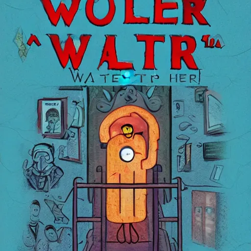 Image similar to book cover of Find Walter in hell