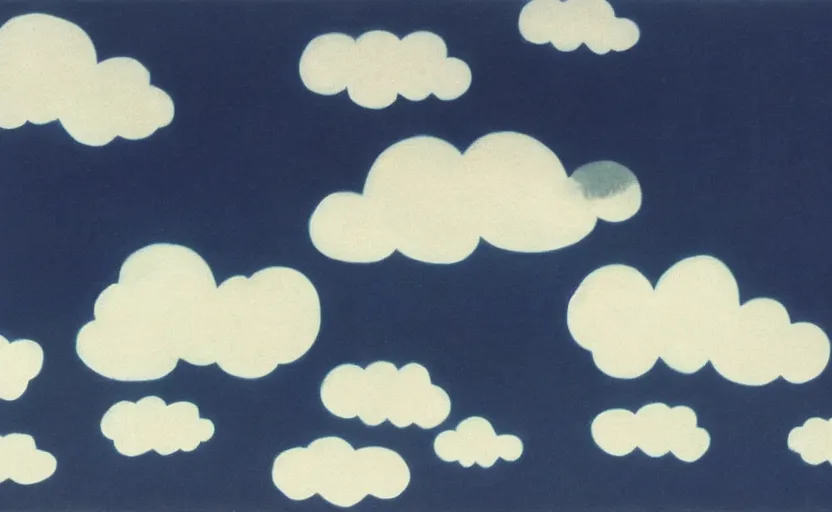 Image similar to cloud dreams, by Nobuhiko Obayashi