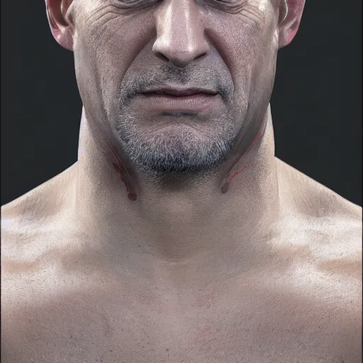 Prompt: a head split in the middle, CGSociety, realistic rendering,highly detailed, 8k, postprocessing