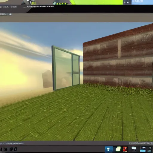 Prompt: Screenshot from Garry's Mod windows bliss map