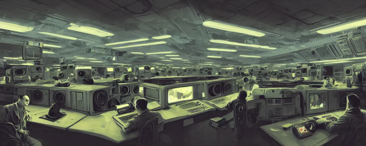 Image similar to duotone concept illustration 3 / 4 portrait of penguins in the supercomputer control room. cinematic scene. vlumetric lighting. golden rario accidental renaissance. portrait lens by sachin teng and sergey kolesov and ruan jia and heng z. graffiti art, scifi, fantasy, hyper detailed. octane render. concept art. trending on artstation