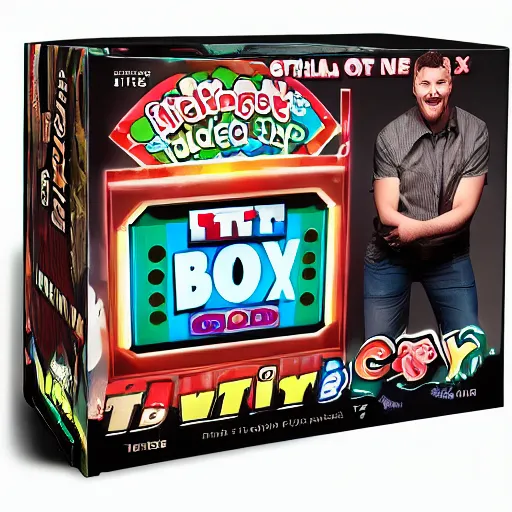 Image similar to tv game show whats in the box,