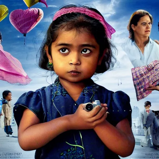 Prompt: !dream close-up of Jyoti Amge as a detective in a movie directed by Christopher Nolan, movie still frame, promotional image, imax 70 mm footage