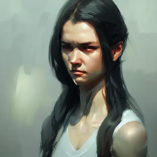 Prompt: character art portrait, deviantart artstation, by greg rutkowski