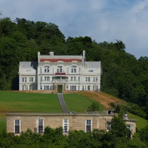 Image similar to big house on a hill