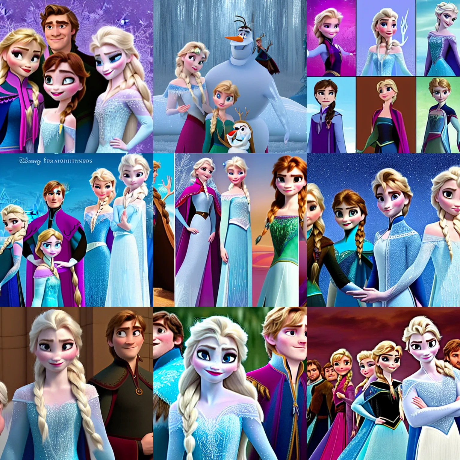 Prompt: the frozen fandom looking for a new character to ship elsa with