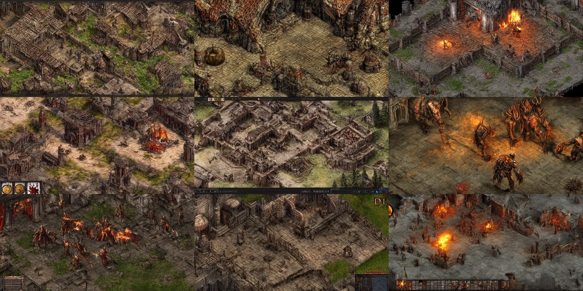 Prompt: diablo 2 map hyperrealism photorealistic photography hyper real resolution cinematic