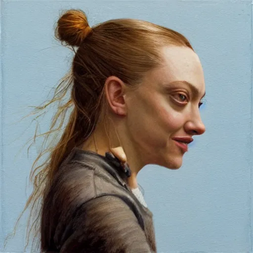 Prompt: Amanda Seyfried by Fintan Magee