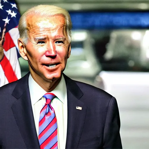 Image similar to long nose man, long nose, joe biden with long nose