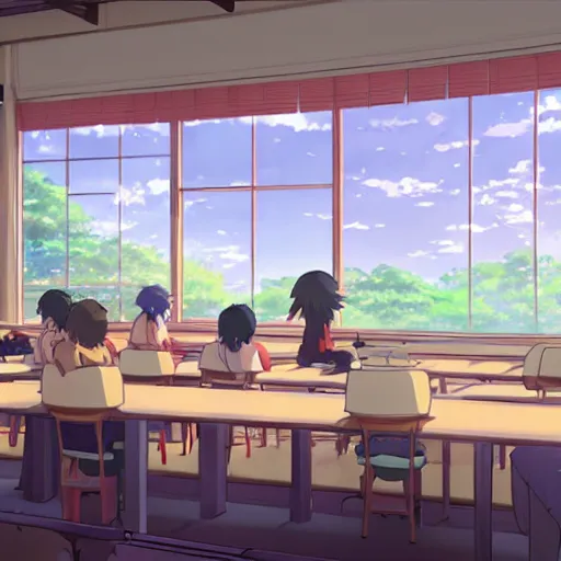 Anime Classroom Backgrounds, school class HD wallpaper | Pxfuel