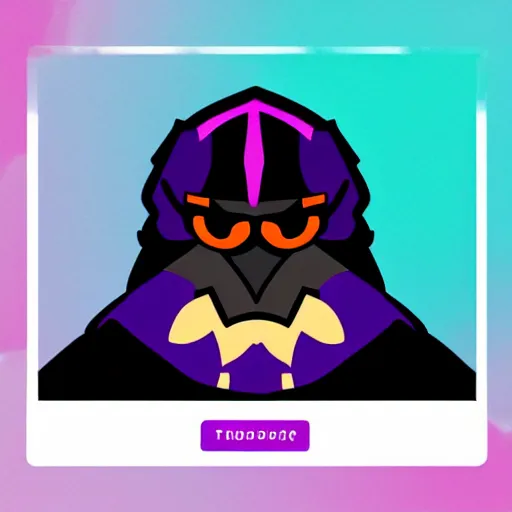 Image similar to Raven, trending on dribbble.com mascot