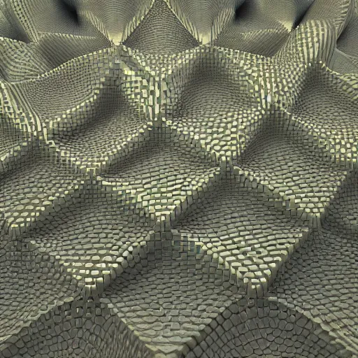 Image similar to photorealistic 3 d rendering of 3 d cellular automaton. highly detailed octane render and vray with natural light and natural organic colours, volumetric lighting, raytracing, mist, smoke, rays of light, mystical and mysterious, 2 4 mm lense, iso 4 0 0, imax 7 0 mm footage unreal engine