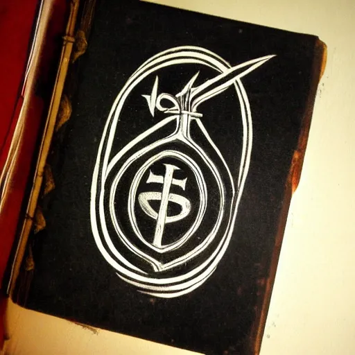 Image similar to magic fire iconography old book vintage bible occult rune sketch alchemy ink