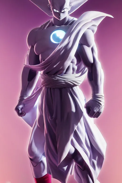 Image similar to Moon Knight mixed with Buuhan 2 Dragon Ball Xenoverse 2, RPG Reference, art by ilya kuvshinov, artgerm, Alphonse mucha, and Greg Rutkowski, Trending on Artstation, octane render, Insanely Detailed, 8k, HD