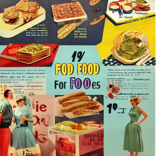 Image similar to 1 9 5 0 s food