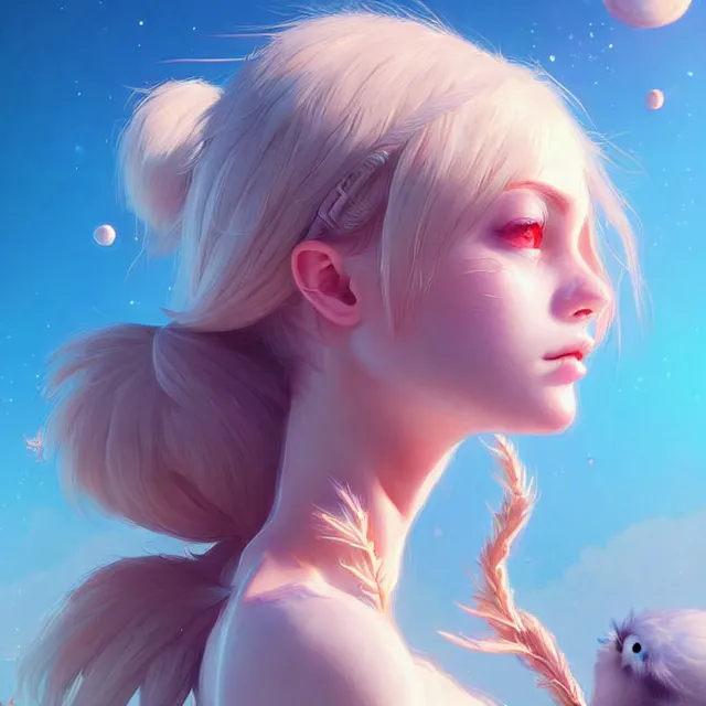 Prompt: epic professional digital art of 🙍 👯 🐇 🏖, best on artstation, cgsociety, wlop, Behance, pixiv, cosmic, epic, stunning, gorgeous, much detail, much wow, masterpiece