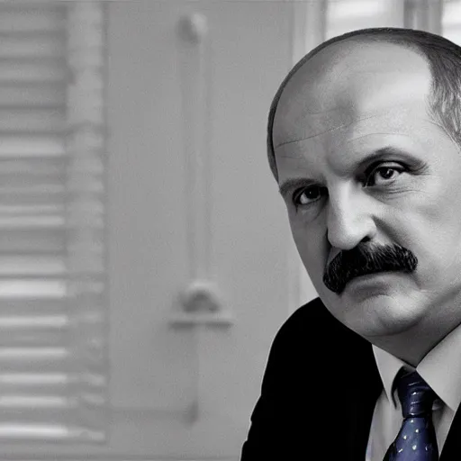 Image similar to Alexander Lukashenko as Dr. House, cinematic still