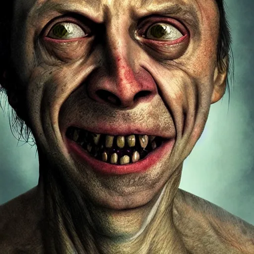 Image similar to nicholas cage as gollum portrait, cinematic, realistic photography